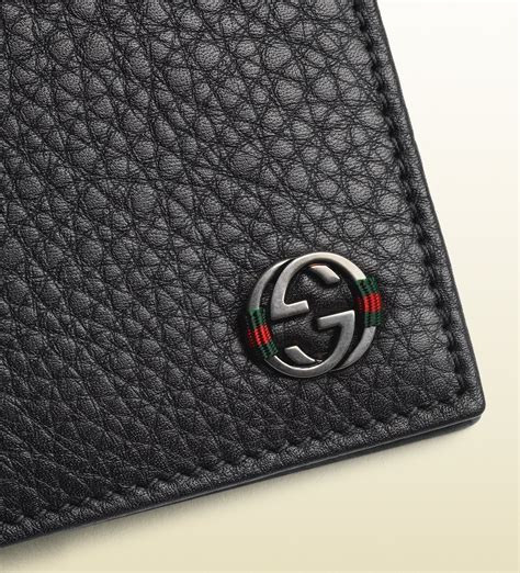 men gucci black wallet|real gucci men's wallet.